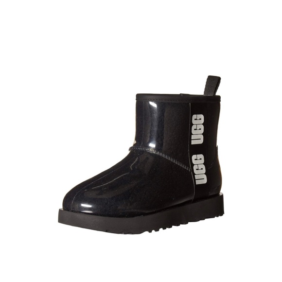 Ugg Black Rain Boots Size 5 NWOT - Picture 4 of 8